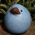 vogeltje klein, blauw